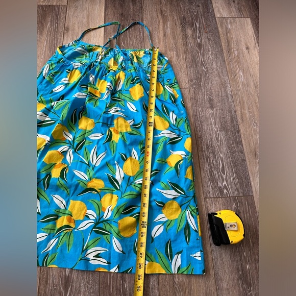 🌞  never worn 100% Cotton Sundress with adjustable straps and pockets. - Picture 6 of 8